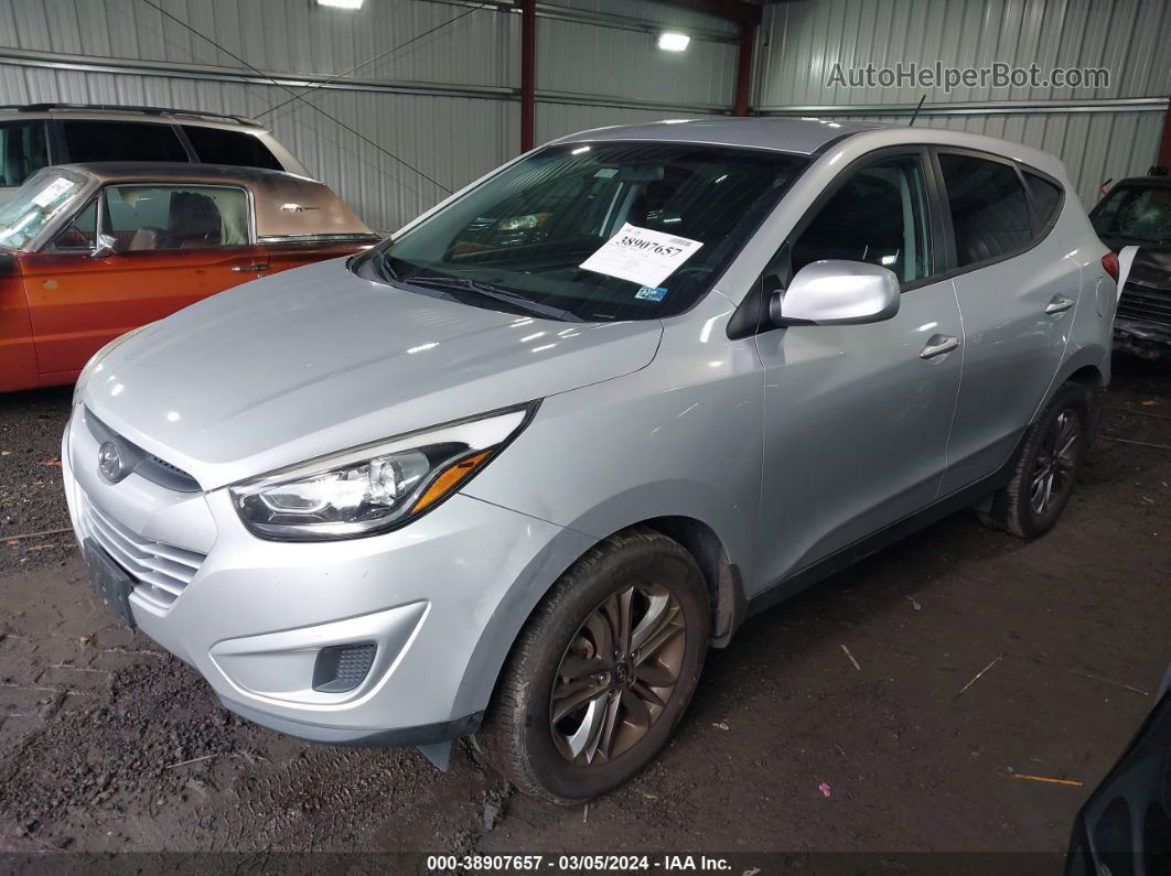 2014 Hyundai Tucson Gls Silver vin: KM8JT3AF2EU812962