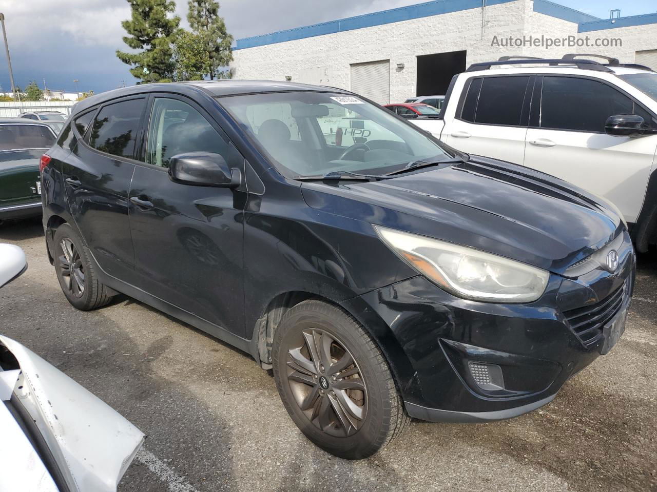 2014 Hyundai Tucson Gls Black vin: KM8JT3AF2EU902659