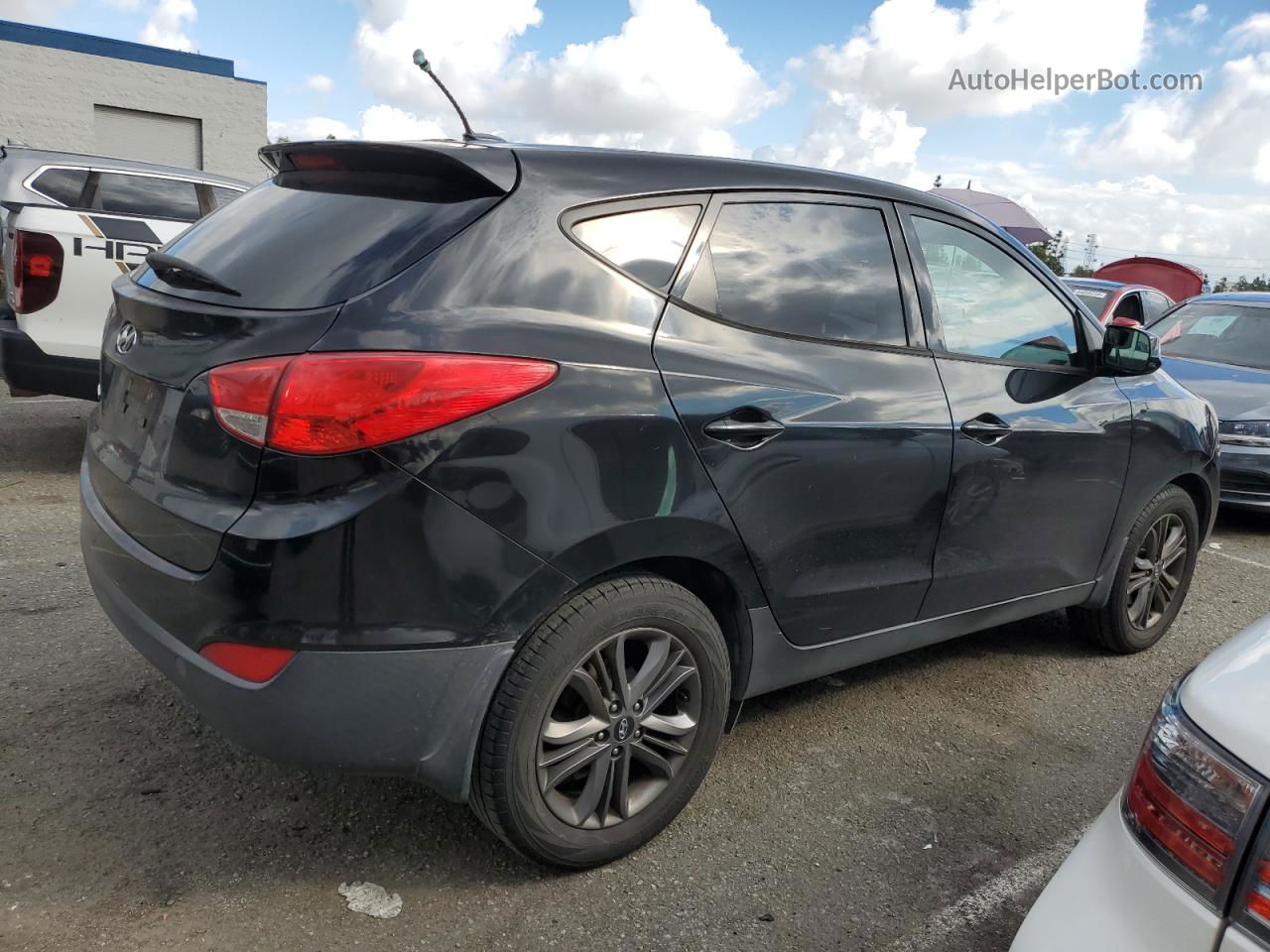 2014 Hyundai Tucson Gls Black vin: KM8JT3AF2EU902659