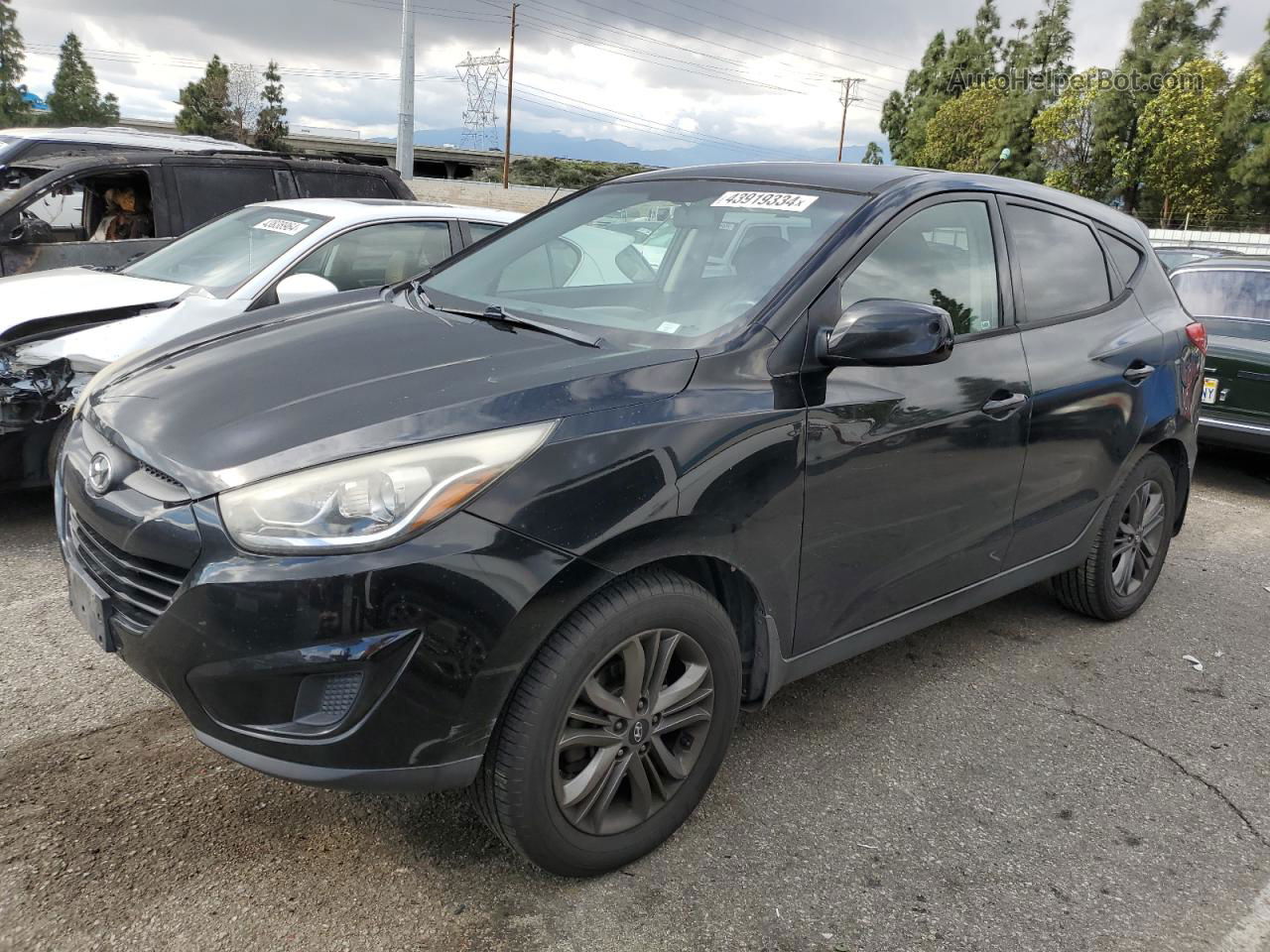 2014 Hyundai Tucson Gls Black vin: KM8JT3AF2EU902659