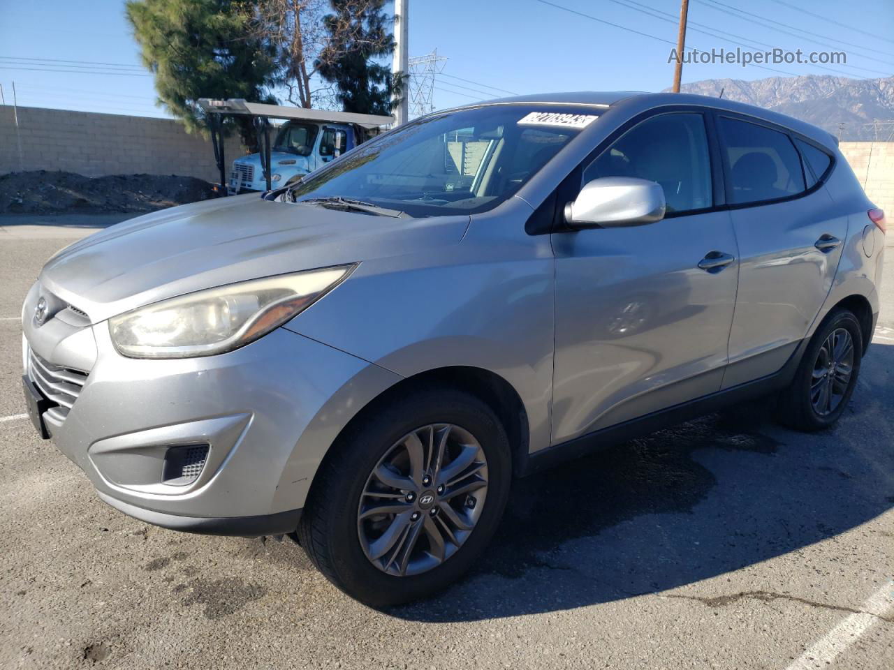 2014 Hyundai Tucson Gls Серый vin: KM8JT3AF3EU894393