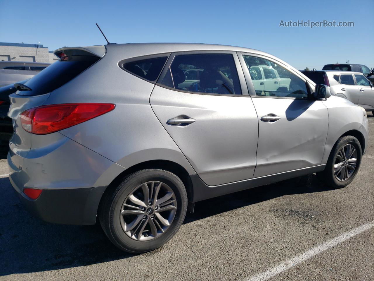 2014 Hyundai Tucson Gls Серый vin: KM8JT3AF3EU894393