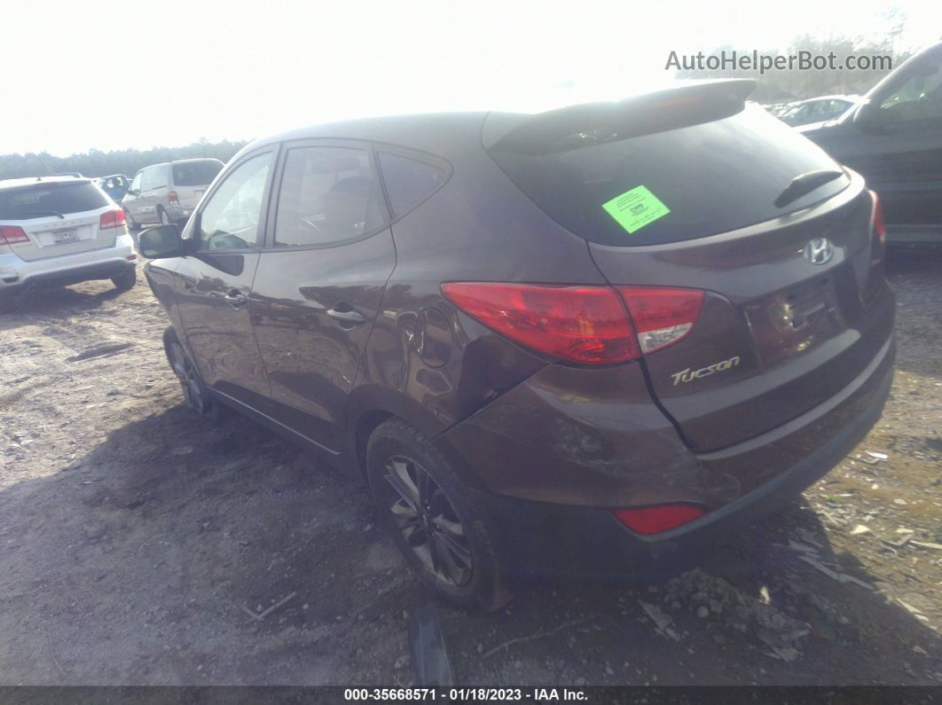 2014 Hyundai Tucson Gls Brown vin: KM8JT3AF3EU925268