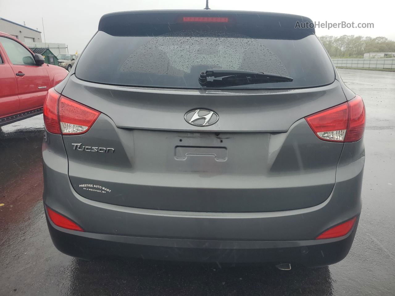 2014 Hyundai Tucson Gls Gray vin: KM8JT3AF4EU817371