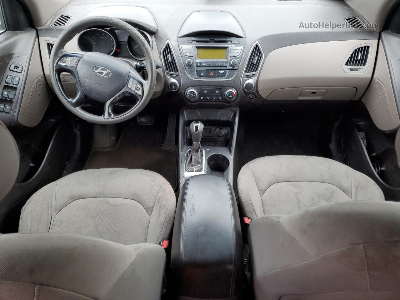 2014 Hyundai Tucson Gls White vin: KM8JT3AF4EU885170