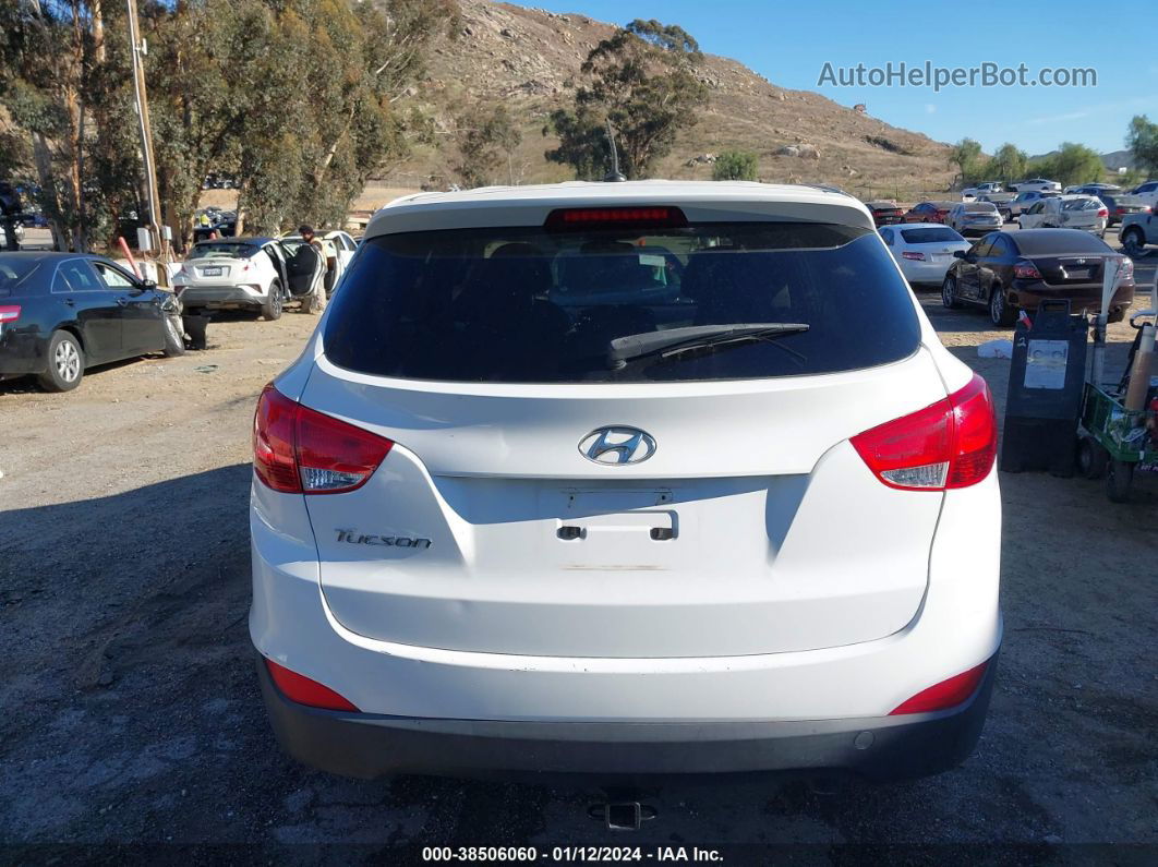 2014 Hyundai Tucson Gls White vin: KM8JT3AF4EU944119