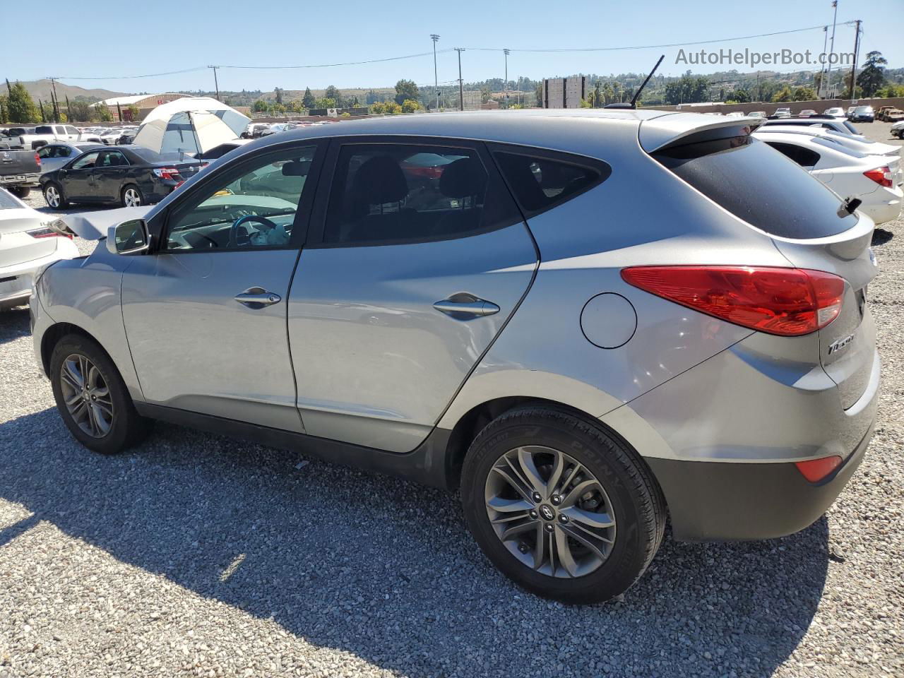 2014 Hyundai Tucson Gls Gray vin: KM8JT3AF4EU945268