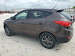 2014 Hyundai Tucson Gls Brown vin: KM8JT3AF5EU883900