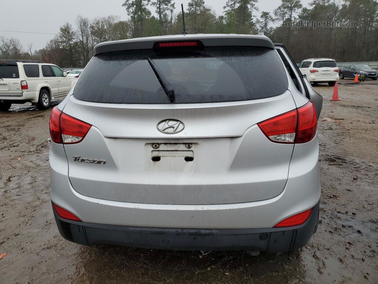 2014 Hyundai Tucson Gls Silver vin: KM8JT3AF6EU805917