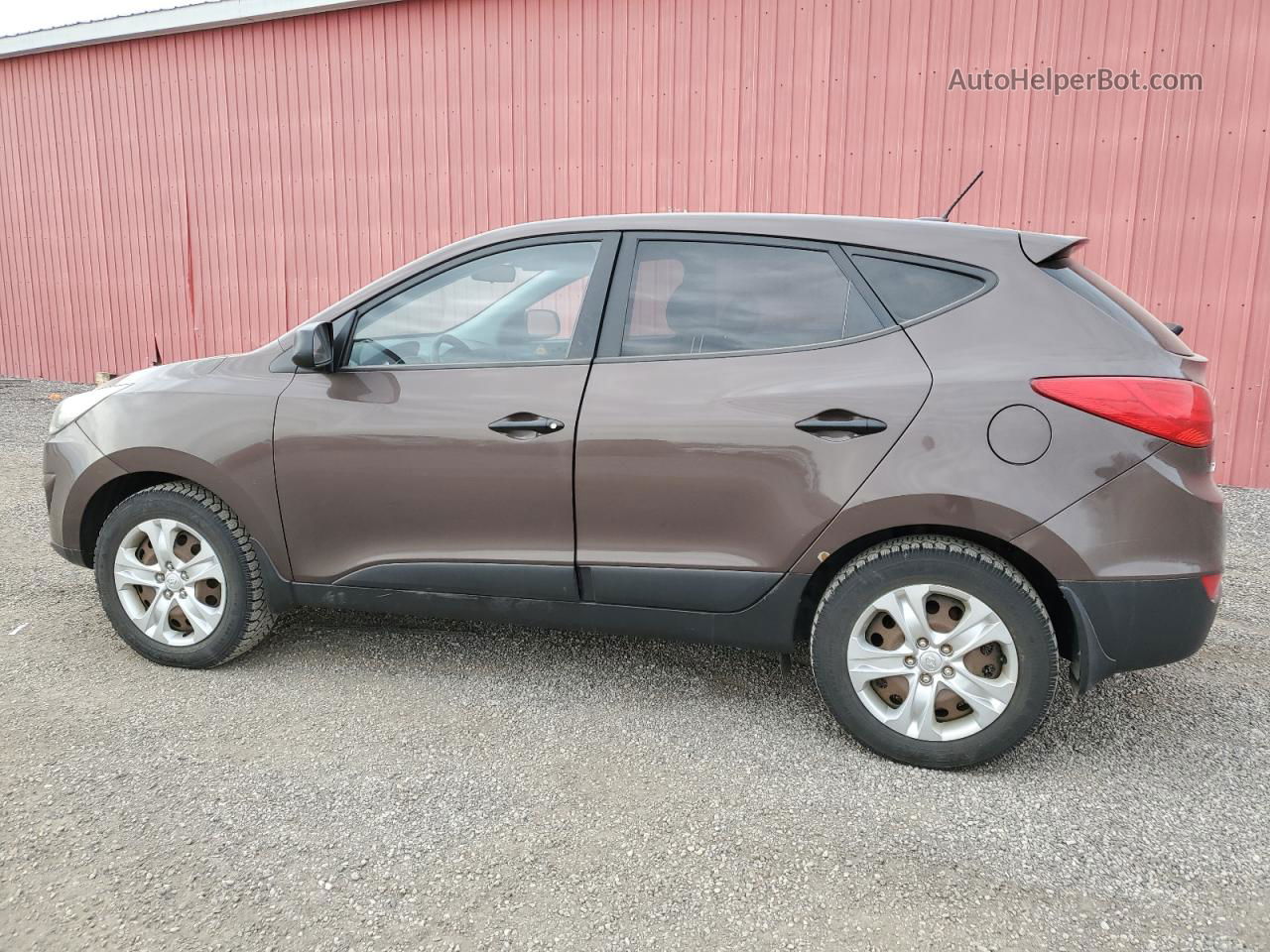 2014 Hyundai Tucson Gls Brown vin: KM8JT3AF7EU856665