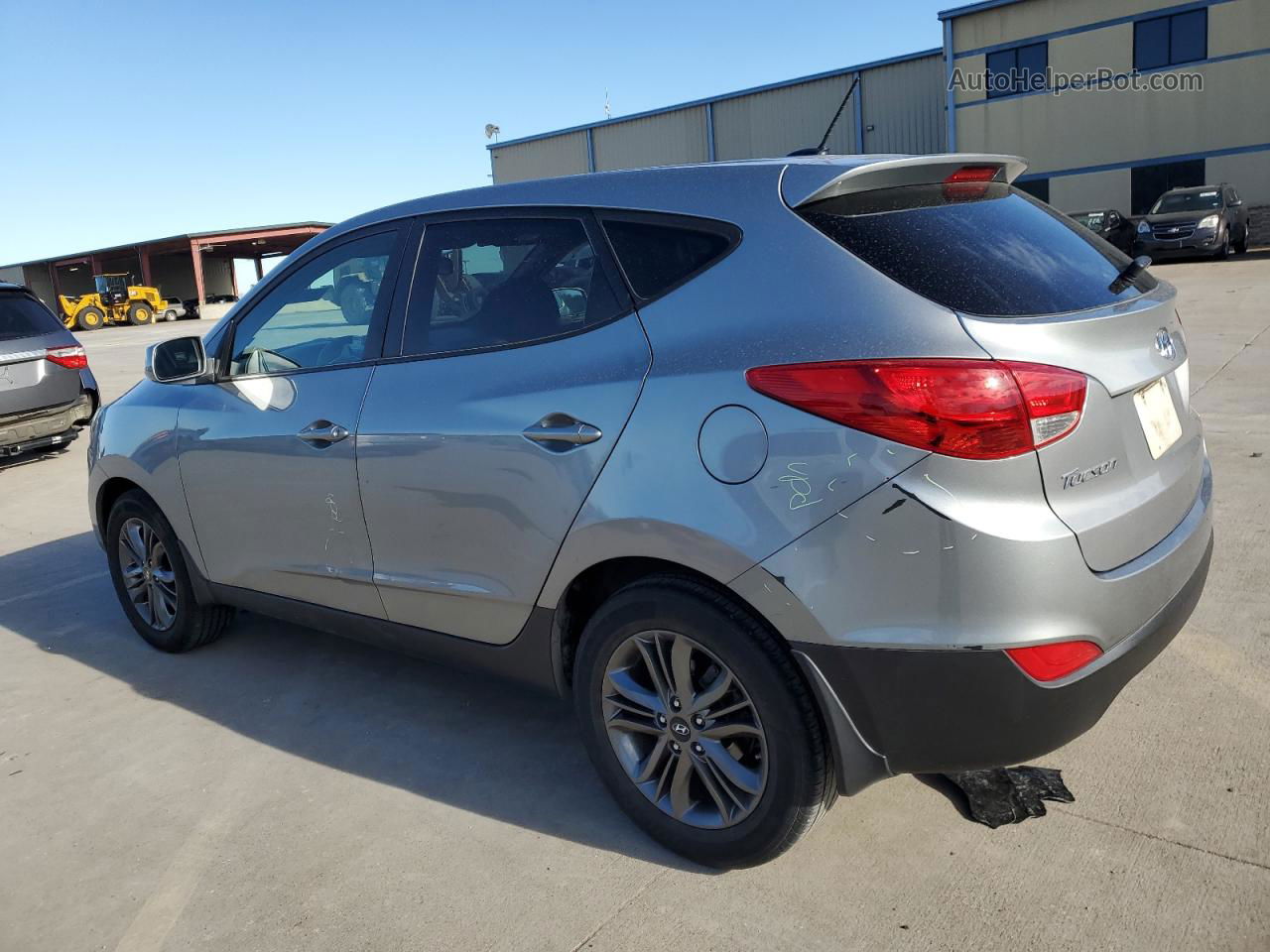 2014 Hyundai Tucson Gls Beige vin: KM8JT3AF8EU926061