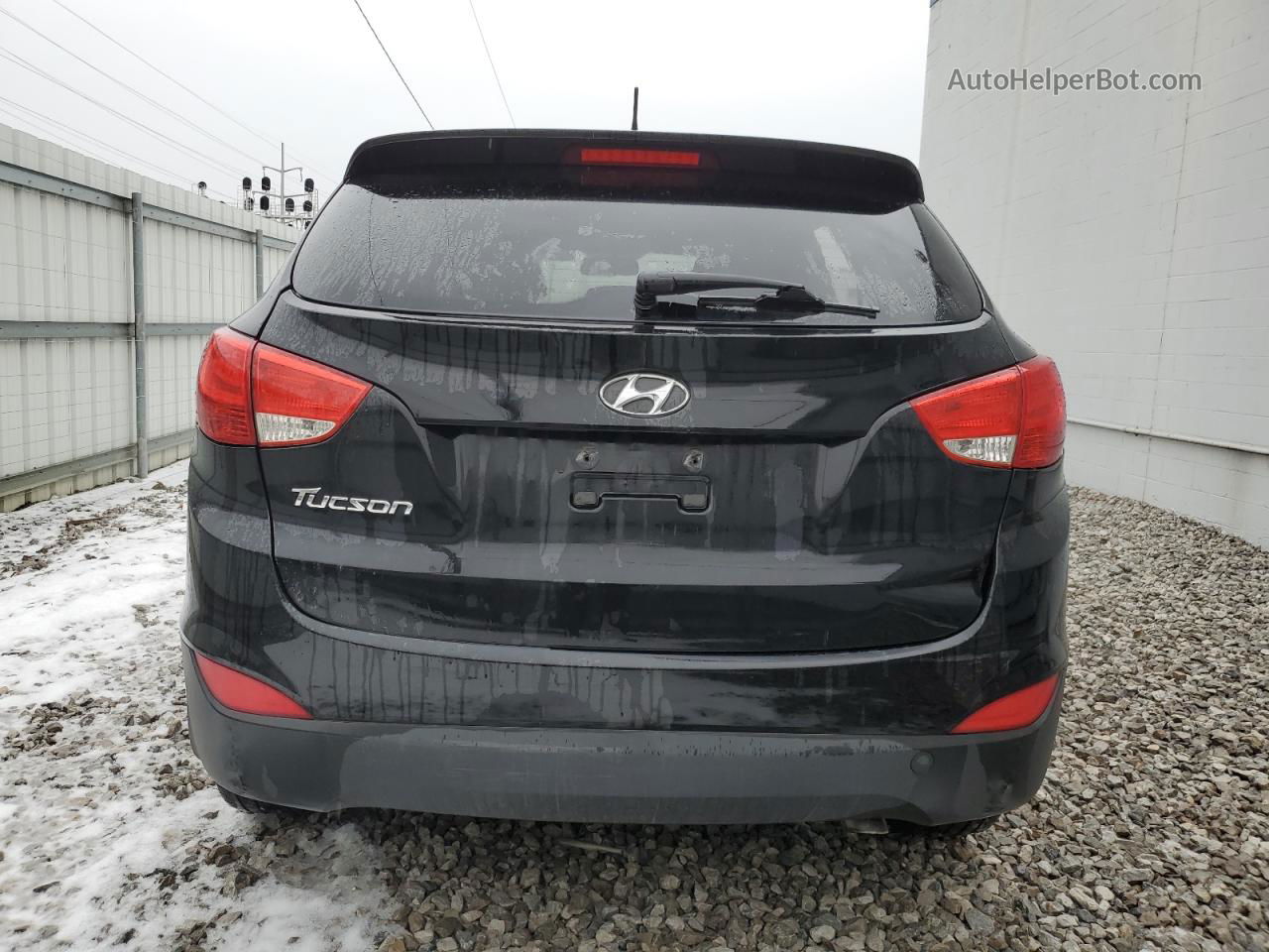 2014 Hyundai Tucson Gls Black vin: KM8JT3AF9EU805362