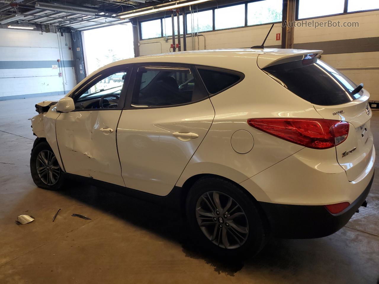 2014 Hyundai Tucson Gls Белый vin: KM8JT3AFXEU841562