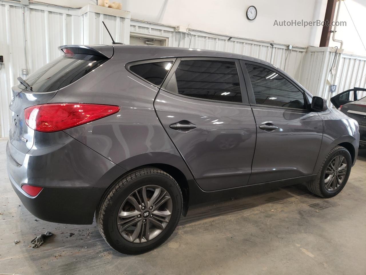 2014 Hyundai Tucson Gls Gray vin: KM8JTCAF4EU941060