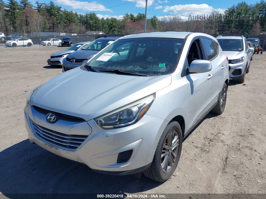 2014 Hyundai Tucson Gls Серебряный vin: KM8JTCAF5EU889180