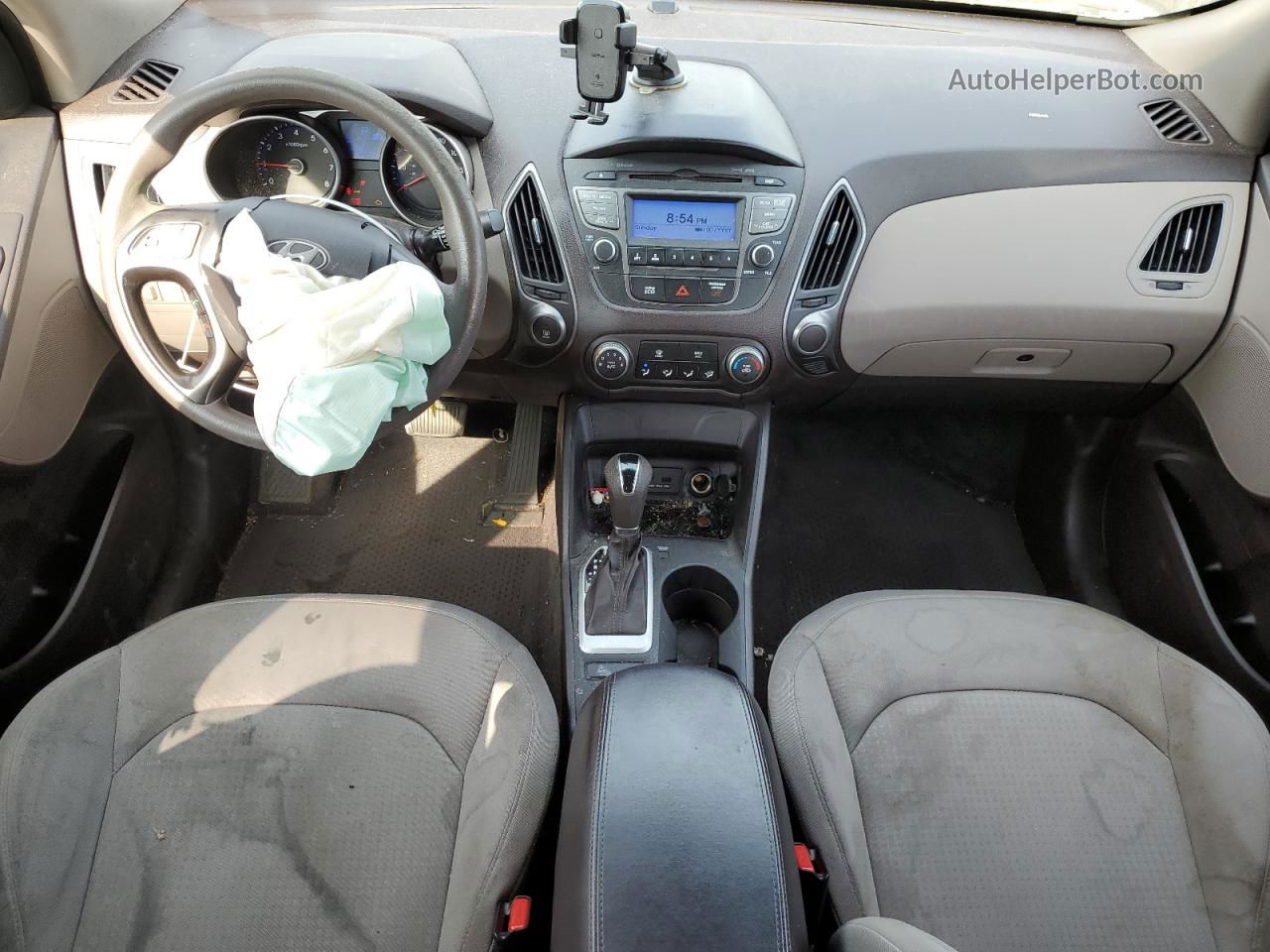 2014 Hyundai Tucson Gls Белый vin: KM8JTCAFXEU857762