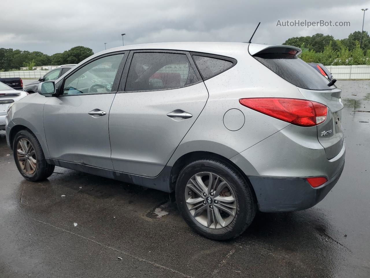 2014 Hyundai Tucson Gls Silver vin: KM8JTCAFXEU946084