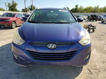 2013 Hyundai Tucson Gls Blue vin: KM8JU3AC0DU637323