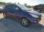 2013 Hyundai Tucson Gls Blue vin: KM8JU3AC0DU637323