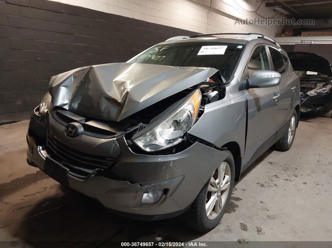 2013 Hyundai Tucson Gls Gray vin: KM8JU3AC0DU662139