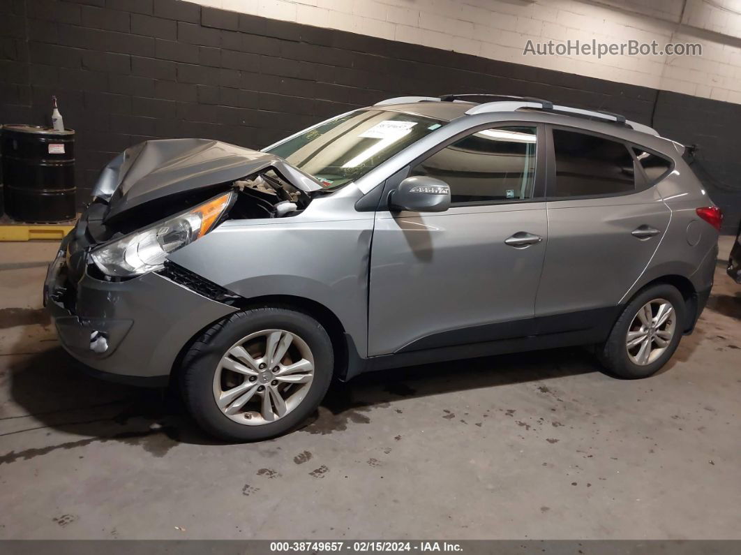 2013 Hyundai Tucson Gls Gray vin: KM8JU3AC0DU662139