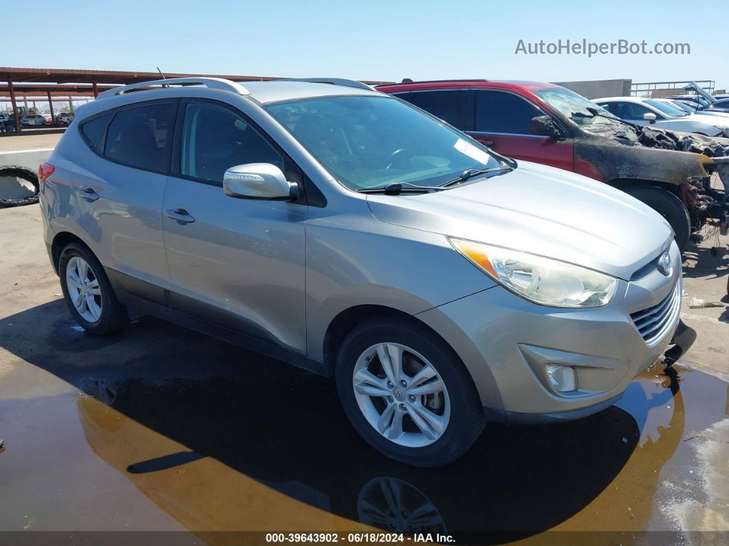 2013 Hyundai Tucson Gls Gray vin: KM8JU3AC0DU752178