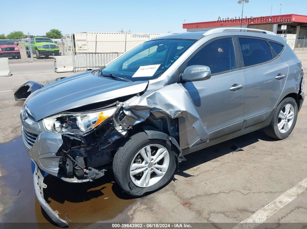 2013 Hyundai Tucson Gls Gray vin: KM8JU3AC0DU752178