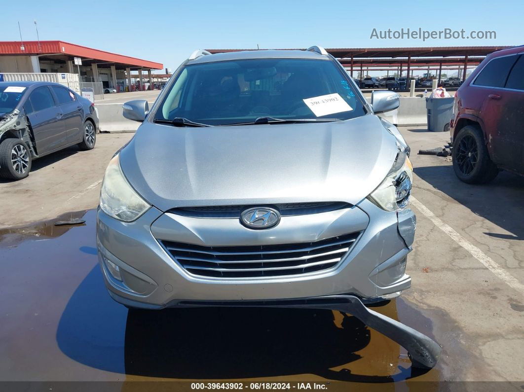 2013 Hyundai Tucson Gls Gray vin: KM8JU3AC0DU752178