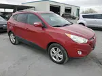 2013 Hyundai Tucson Gls Red vin: KM8JU3AC0DU753315