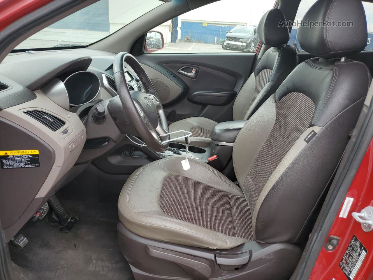 2013 Hyundai Tucson Gls Красный vin: KM8JU3AC0DU753315