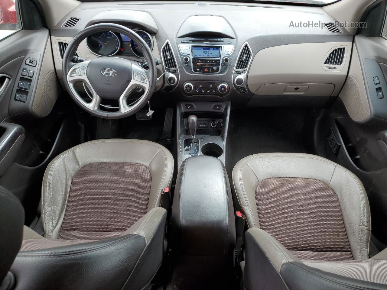 2013 Hyundai Tucson Gls Красный vin: KM8JU3AC0DU753315