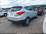 2013 Hyundai Tucson Limited Silver vin: KM8JU3AC1DU596779