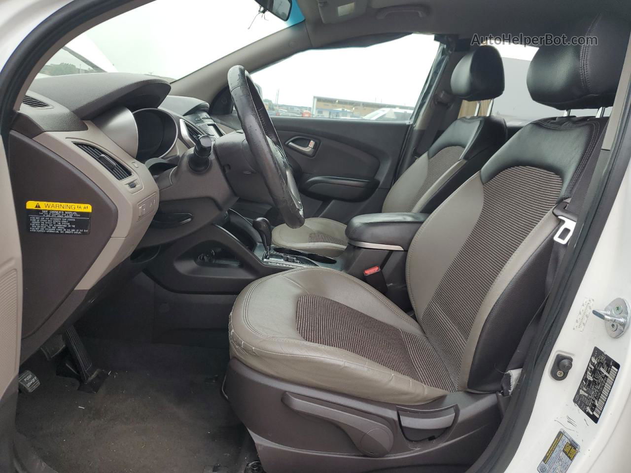 2013 Hyundai Tucson Gls Белый vin: KM8JU3AC1DU760094