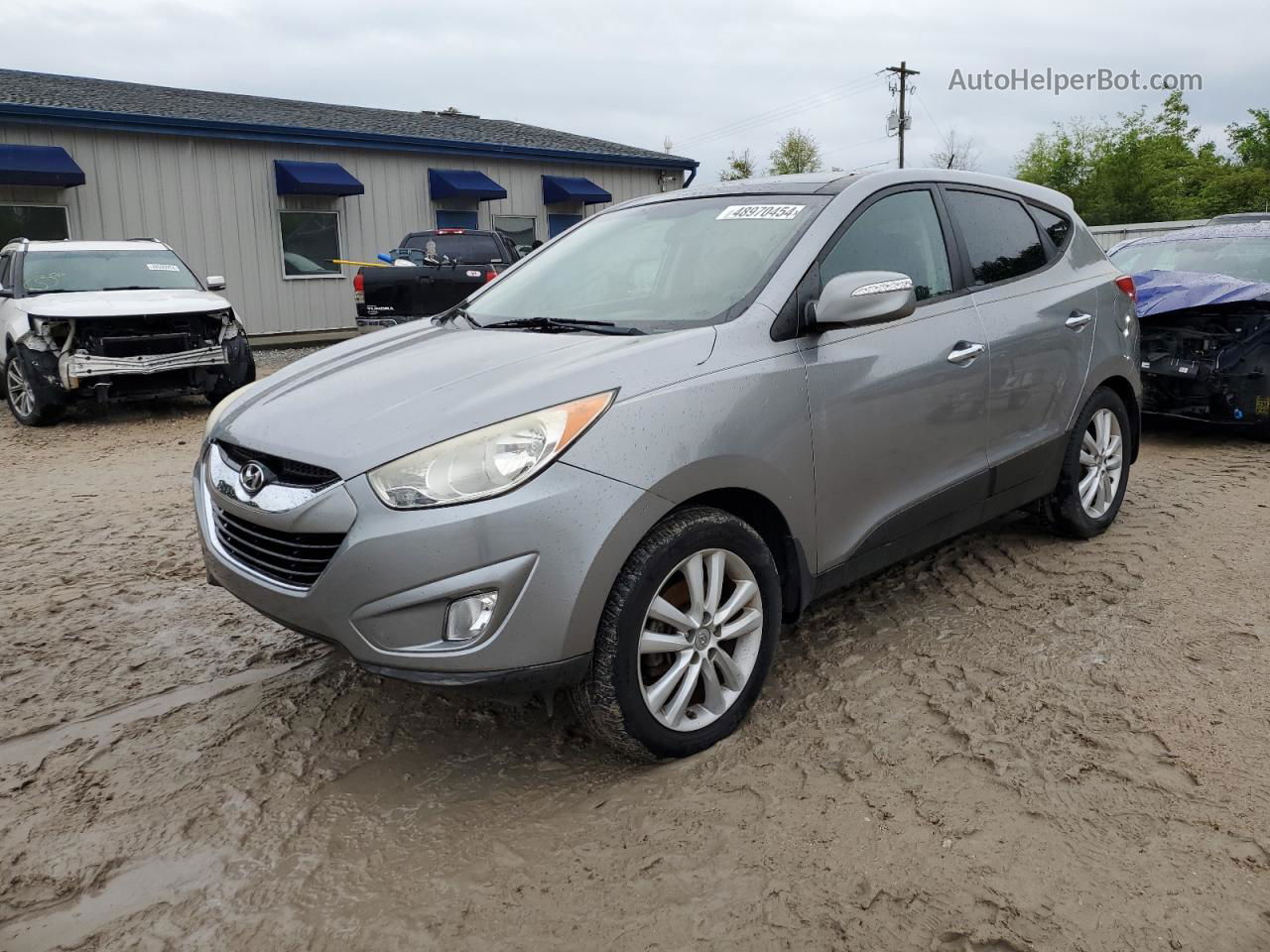 2013 Hyundai Tucson Gls Серый vin: KM8JU3AC2DU547932