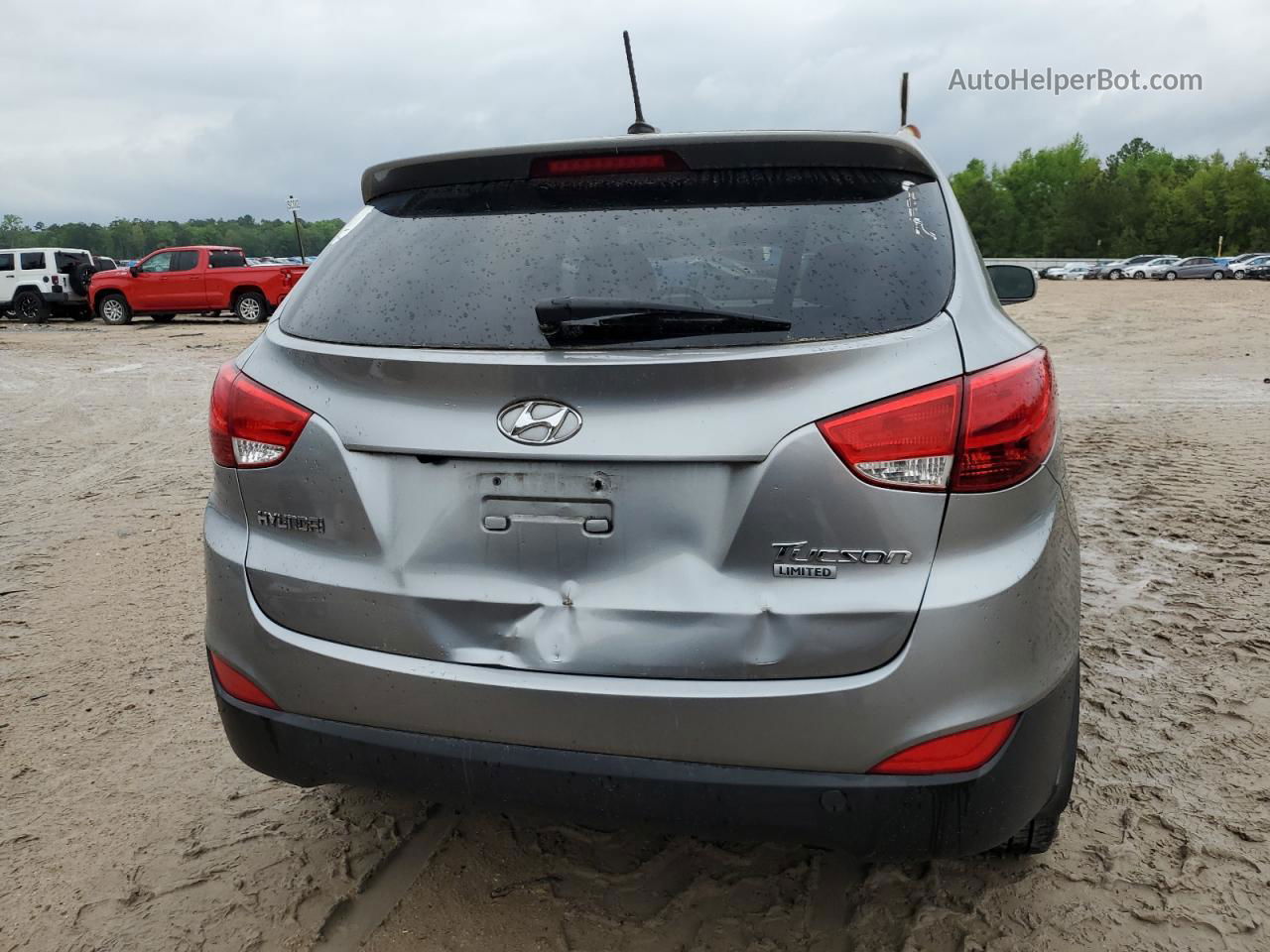 2013 Hyundai Tucson Gls Серый vin: KM8JU3AC2DU547932