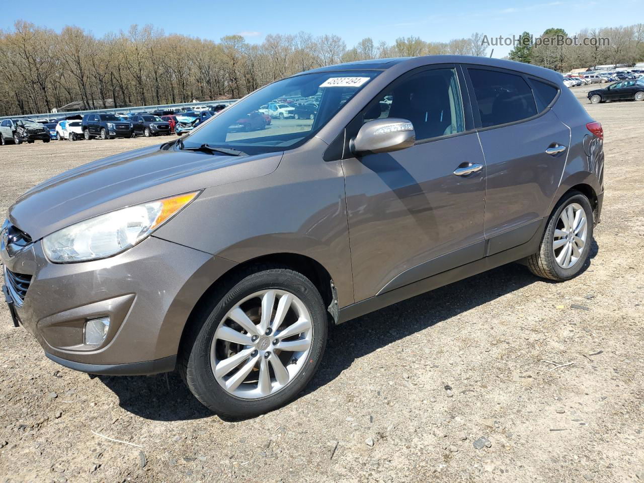 2013 Hyundai Tucson Gls Tan vin: KM8JU3AC2DU564911