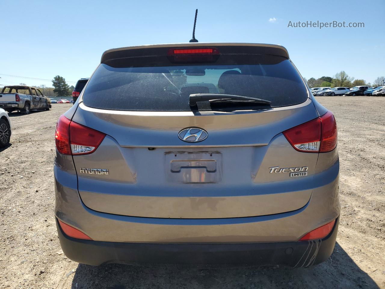 2013 Hyundai Tucson Gls Tan vin: KM8JU3AC2DU564911