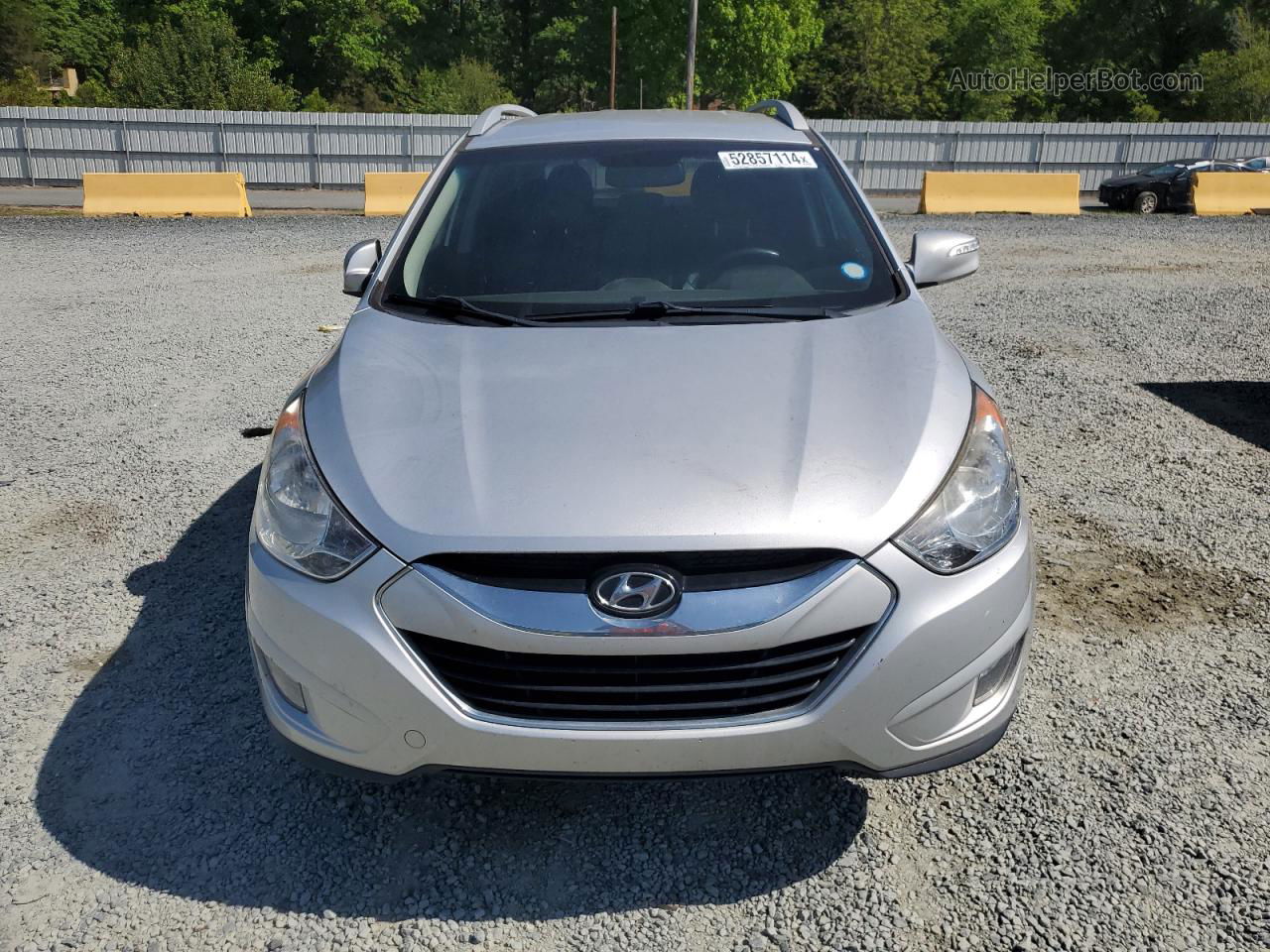 2013 Hyundai Tucson Gls Silver vin: KM8JU3AC2DU656262