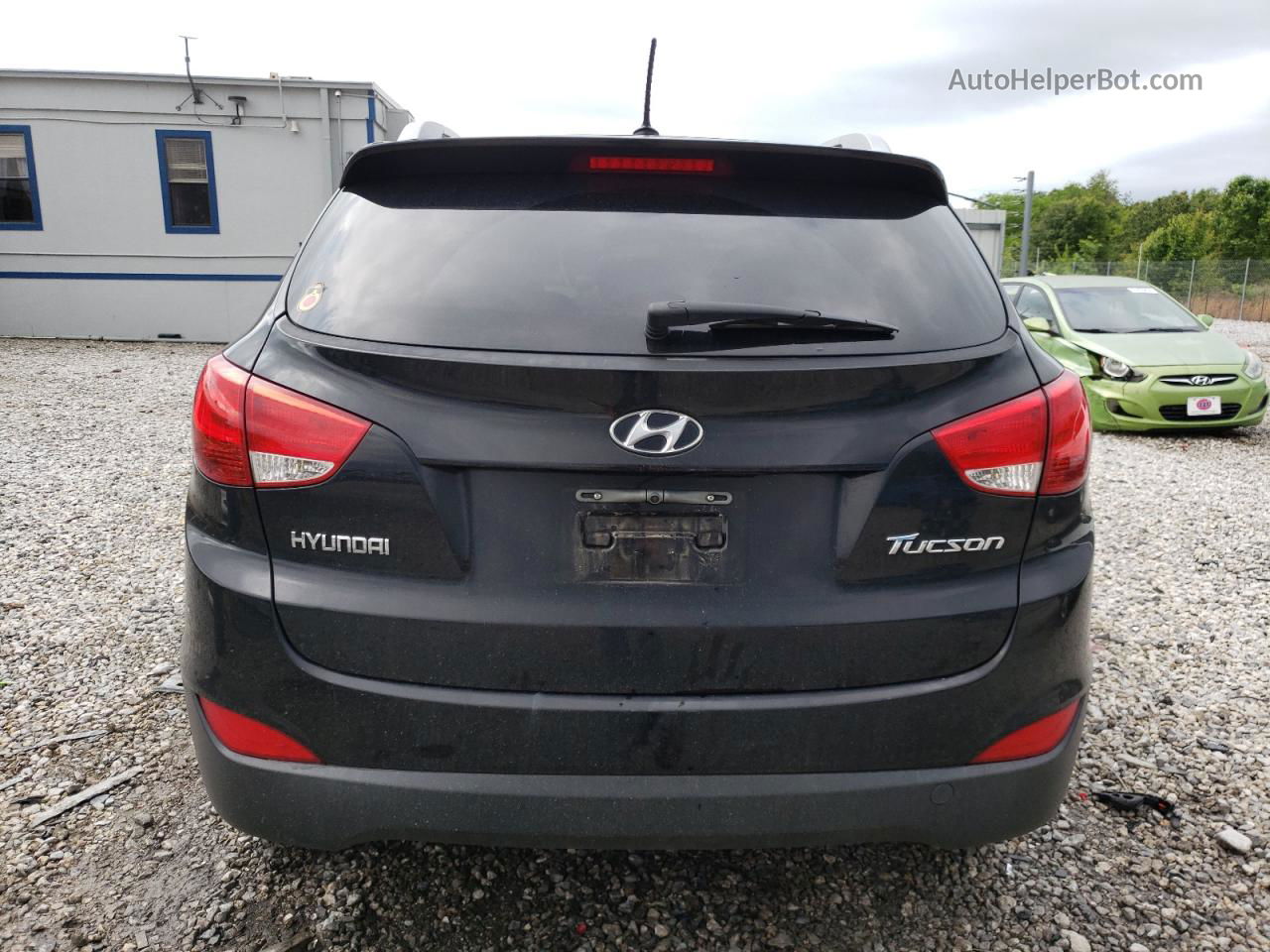 2013 Hyundai Tucson Gls Black vin: KM8JU3AC2DU703659