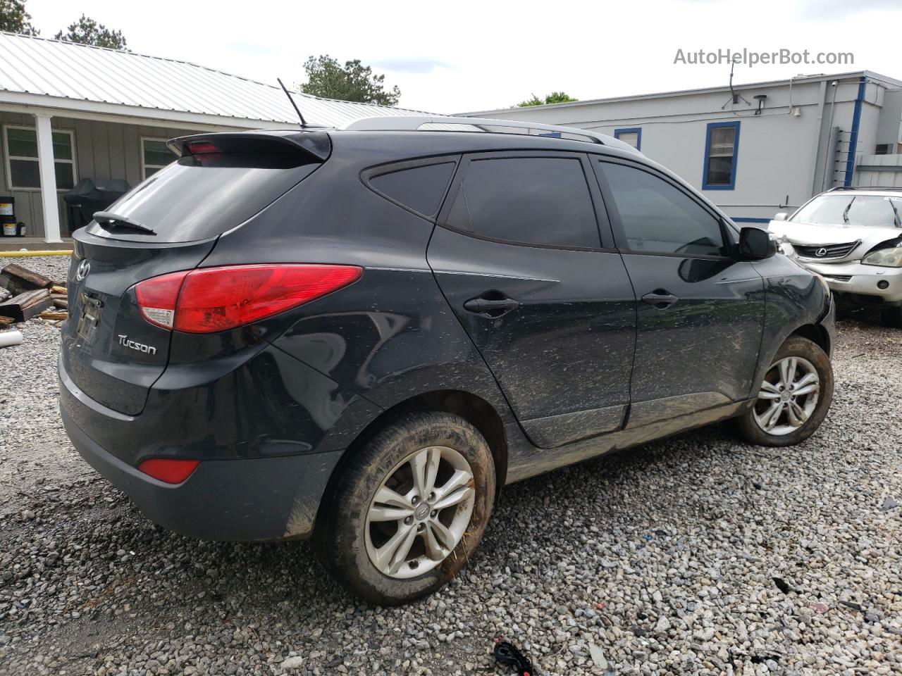 2013 Hyundai Tucson Gls Black vin: KM8JU3AC2DU703659