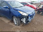 2013 Hyundai Tucson Gls Blue vin: KM8JU3AC2DU770830