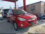 2013 Hyundai Tucson Gls Red vin: KM8JU3AC3DU566439