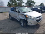 2013 Hyundai Tucson Limited Silver vin: KM8JU3AC3DU604185