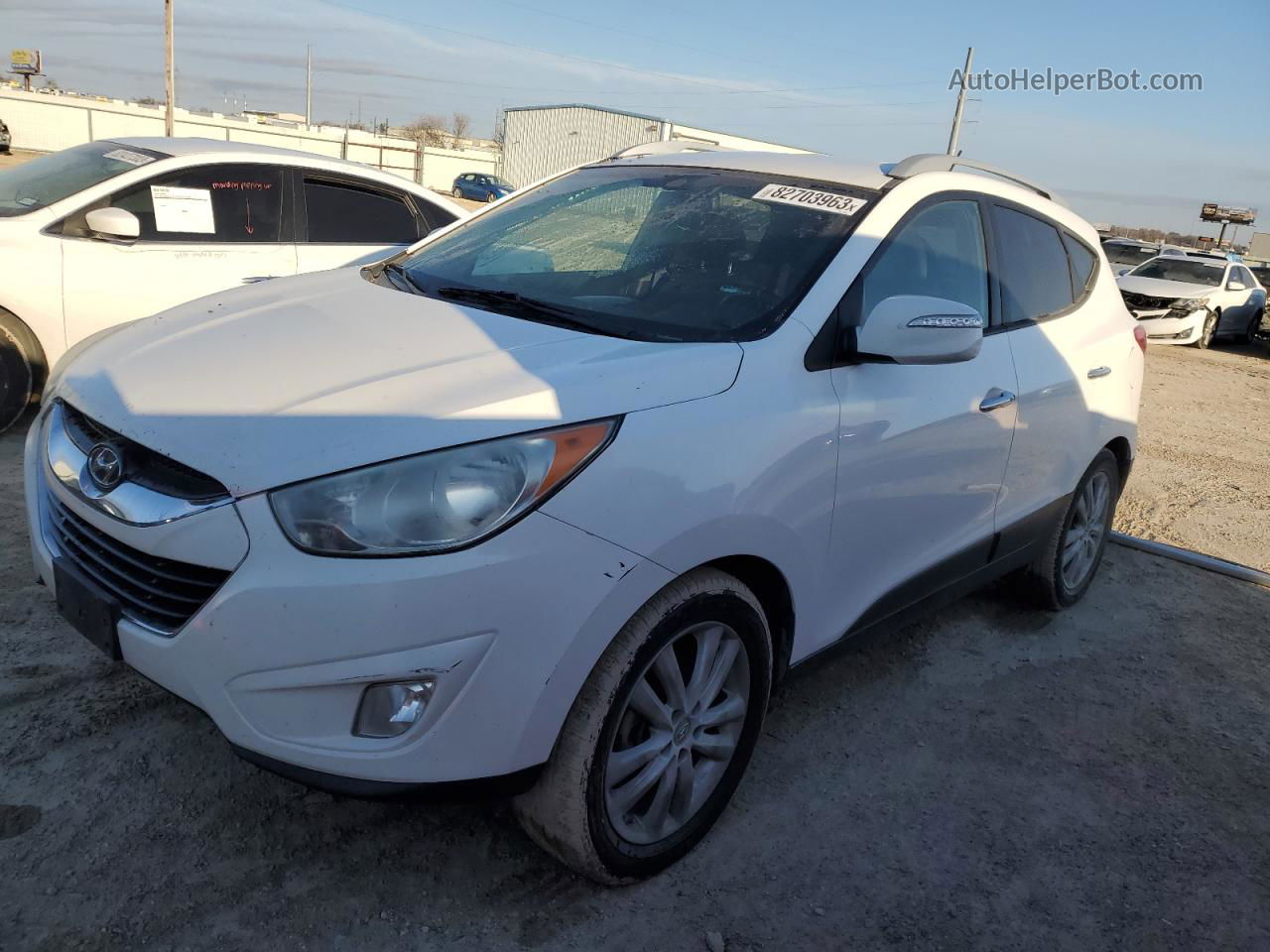 2022 Hyundai Tucson Gls White vin: KM8JU3AC3DU751896