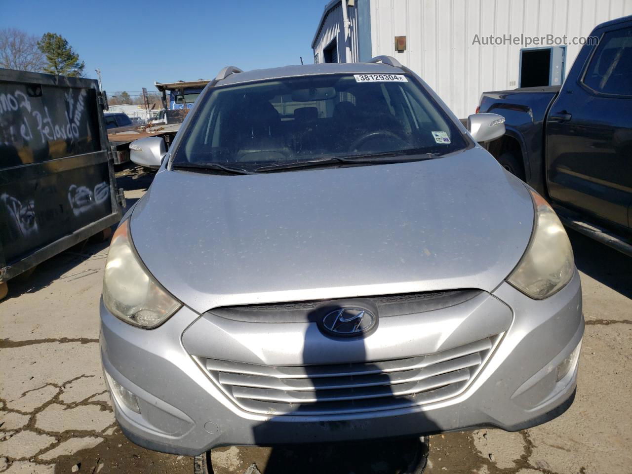 2013 Hyundai Tucson Gls Silver vin: KM8JU3AC5DU562053