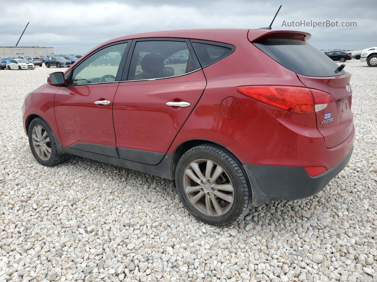 2013 Hyundai Tucson Gls Red vin: KM8JU3AC5DU566605