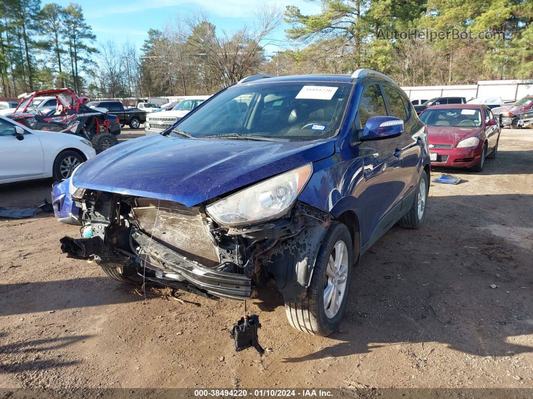 2013 Hyundai Tucson Gls Синий vin: KM8JU3AC5DU605550