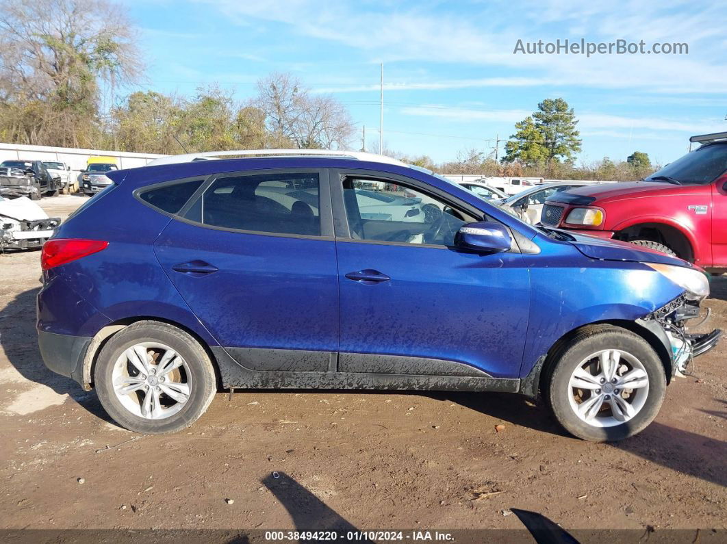 2013 Hyundai Tucson Gls Синий vin: KM8JU3AC5DU605550