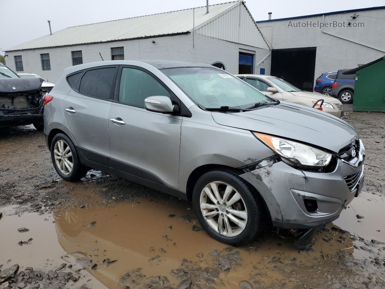 2013 Hyundai Tucson Gls Серый vin: KM8JU3AC5DU660306