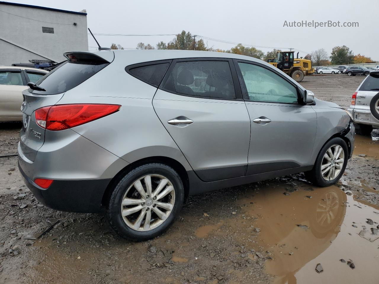 2013 Hyundai Tucson Gls Gray vin: KM8JU3AC5DU660306